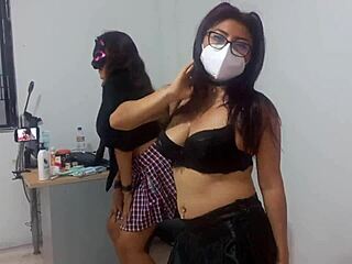 want to see 18 year old student seduce boyfriend with sexy dance?