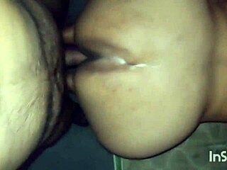 Penetrating A Delicious Big Ass With Natural Tits