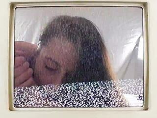 Aria Nicole's Pussy Gets Fucked and Creampied in Close-Up Missionary Session