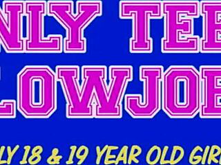 Brunette Teen's Shaved Twat Craves Blowjob And Cumshot Up Close!