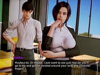 The detailed story of Academy 194, a game with various scenes