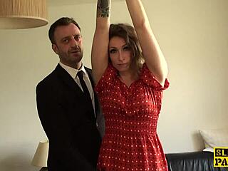 british submissive ava austen facefucked hard