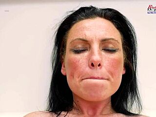 petite phoenix rae passionately swallows cum