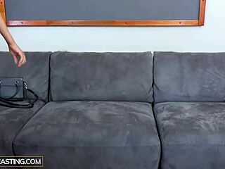 in this african casting, the busty ebony gives pov blowjob and gets ass fucked in homemade audition.