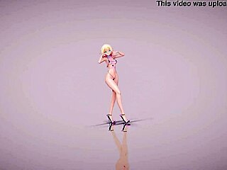 Apple Pie In Micro Bikini Skirt