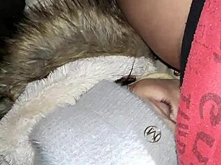 My neighbor licks me in a hidden barn for secret lesbian fun!