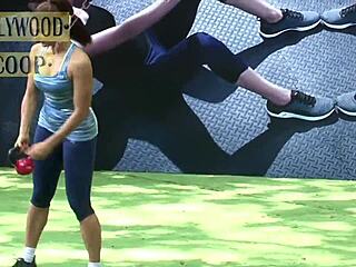 Jacqueline Fernandez Sizzles in Hot Workout Clip