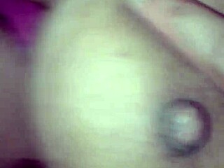 Latina amateur tetona touches herself in casual everyday setting