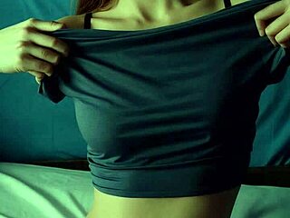 blindfolded eastern european lingerie models pose