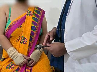 Doctor Grabs Telugu Aunty Boobs in Hospital Checkup