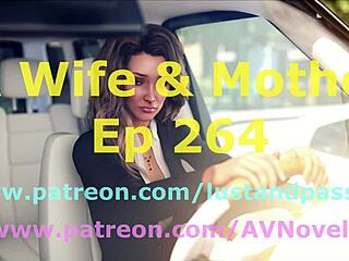 wife and stepmother explore suggestive hentai game with anime scenes