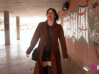 emmita smile and her huge boobs want to seduce a young 18+ guy