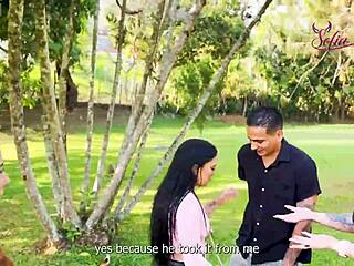 you caught my boyfriend cheating with my best friend, but i forgive you both so let's have this hot threesome with ass licking and fucking?