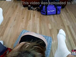 Big Titted Blonde Gwen Deepthroats Cock And Gets Pussy Fucked