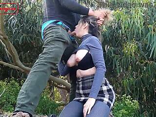 beach public sex with riding and cum in mouth