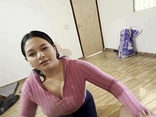 Latina Mother-In-Law Catches Stepson Sniffing Her Panties And Milks Him With Deepthroat