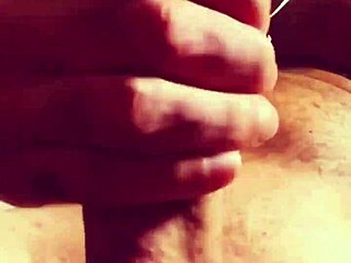 Warming Up My Huge Cock Alone