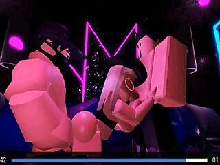 Bold Trio Fucking And Cumming In Roblox Game