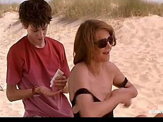 hey, wanna see Clotilde Courau and Charlotte Rampling get steamy together?