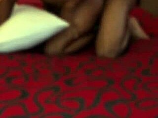 detonating ebony girlfriend in hotel creampie