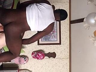 old granny craves young black teen's big cock