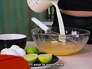 I always mess up in the kitchen but these pancakes that never fail make me feel so good with that milf blooper vibe.