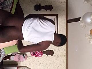 old granny craves young black teen's big cock