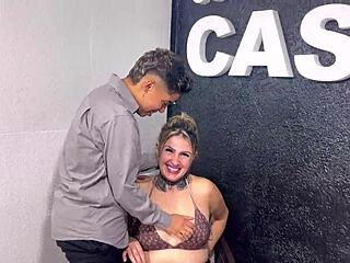 Japanese mistress sara in femdom facesitting and handjob scene