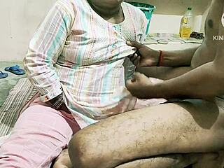 Desi indian wife hard-core fucking neighbor boys in doggystyle?