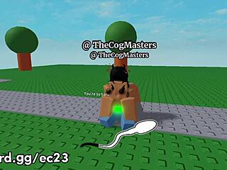 roblox girl rides my cock hard in the game