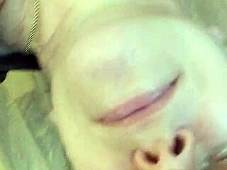 housewife gets cum in mouth during arse fucking