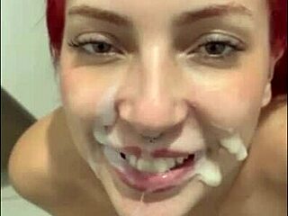 after two days without cumming, he gave me a bukkake with his big black cock