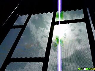 Ebony Couple's Intimate Massage Session