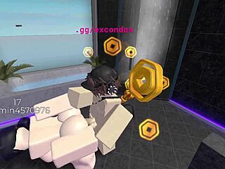 Hard fuck with enamored slut fan of my cock