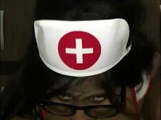 Latina nurse in hospital setting