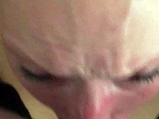 Guy gets chained up for uncensored blowjob and ass sex