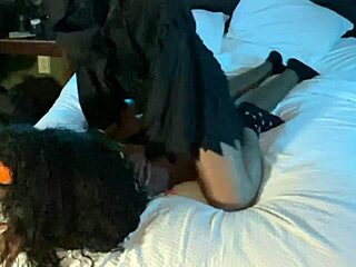 Cheerleading Slut Gets Bent Over Cowgirl Riding With Rough Black Creampie Action