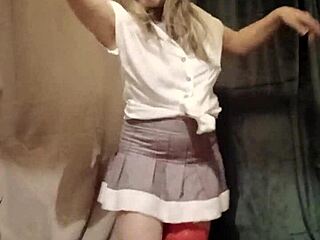 French Housewife Strips and Teases with Magic Wand in 2024.