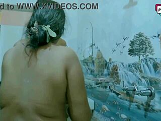 Naughty step son bangs step mom hard in bathroom