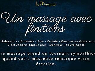 French Massage with Blowjob Finishes.