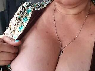 Truck groping close up pussy and tits