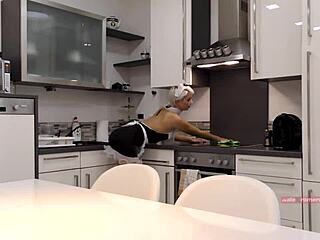 Maid Delivers Intense Pleasure in Quick Session