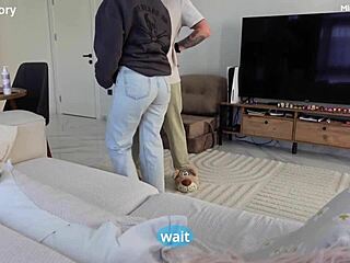 Stepfather Punishes Cute Student in Ass for Skipping Classes with Hard Quickie