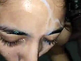 Homemade threesome with petite amateur