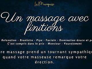 French Massage with Blowjob Finishes.