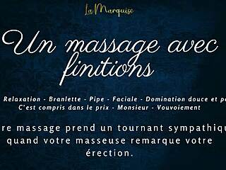French Massage with Blowjob Finishes.