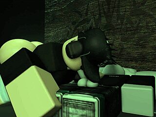 Roblox girl plays with boyfriend’s cock while he sleeps