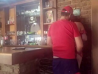 Brunette Milf Gets Fucked from Behind with Ass Shaking