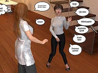 Unexpected office party tricks in comic chapter