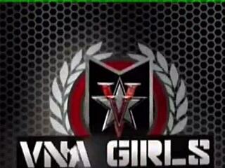 lesbian scene by the pool with vicky vette and teal conrad involving dildo play